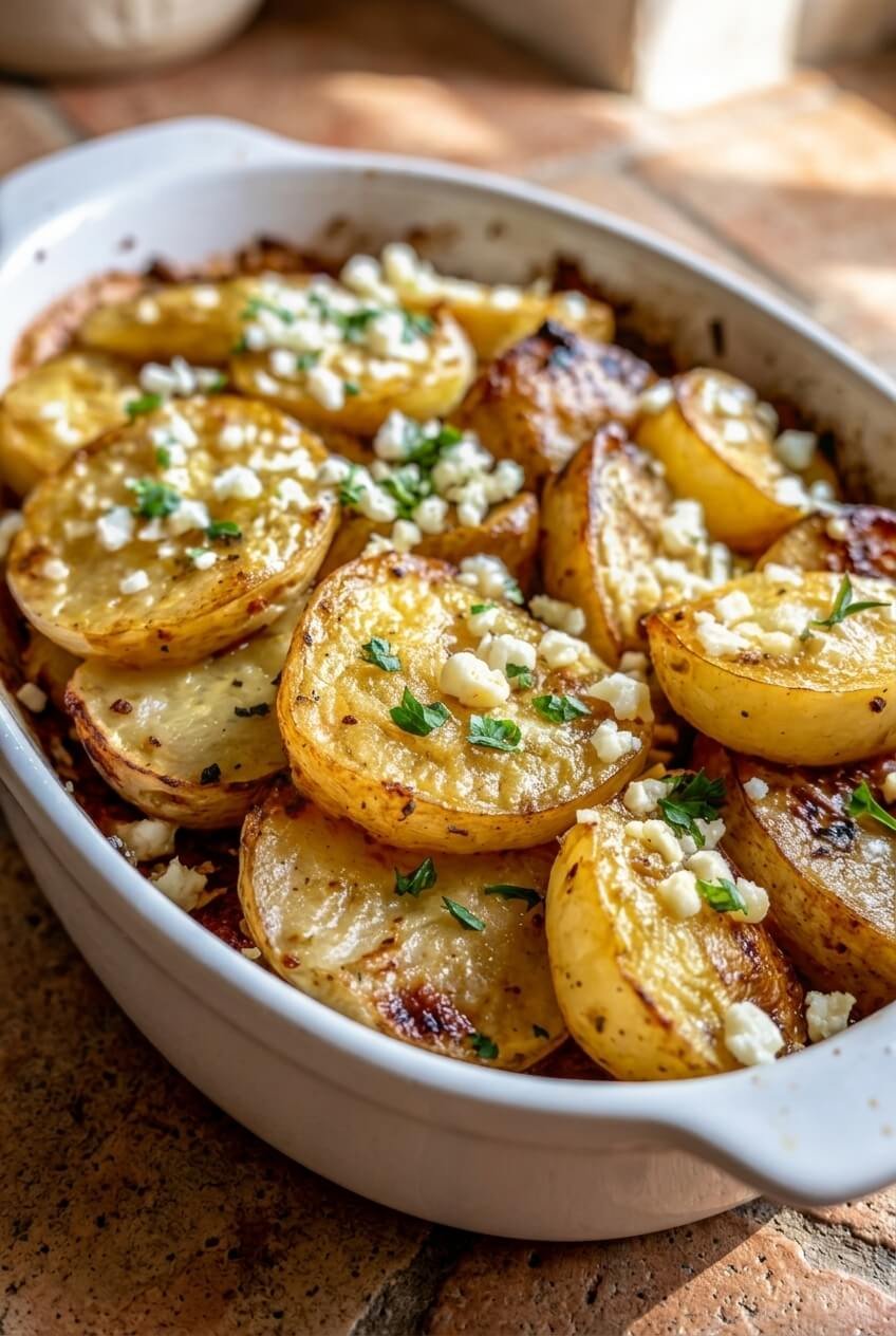 Authentic Greek Lemon Potatoes Recipe