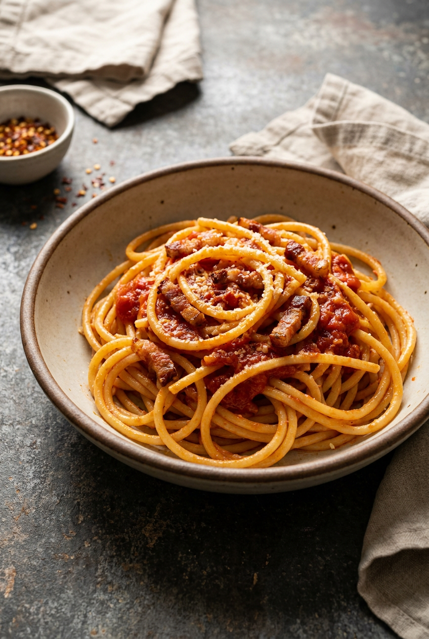 Classic Bucatini all'Amatriciana