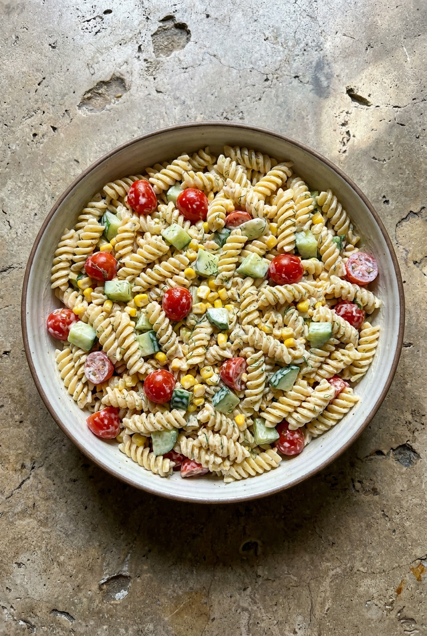 Classic Cool Ranch Pasta Salad