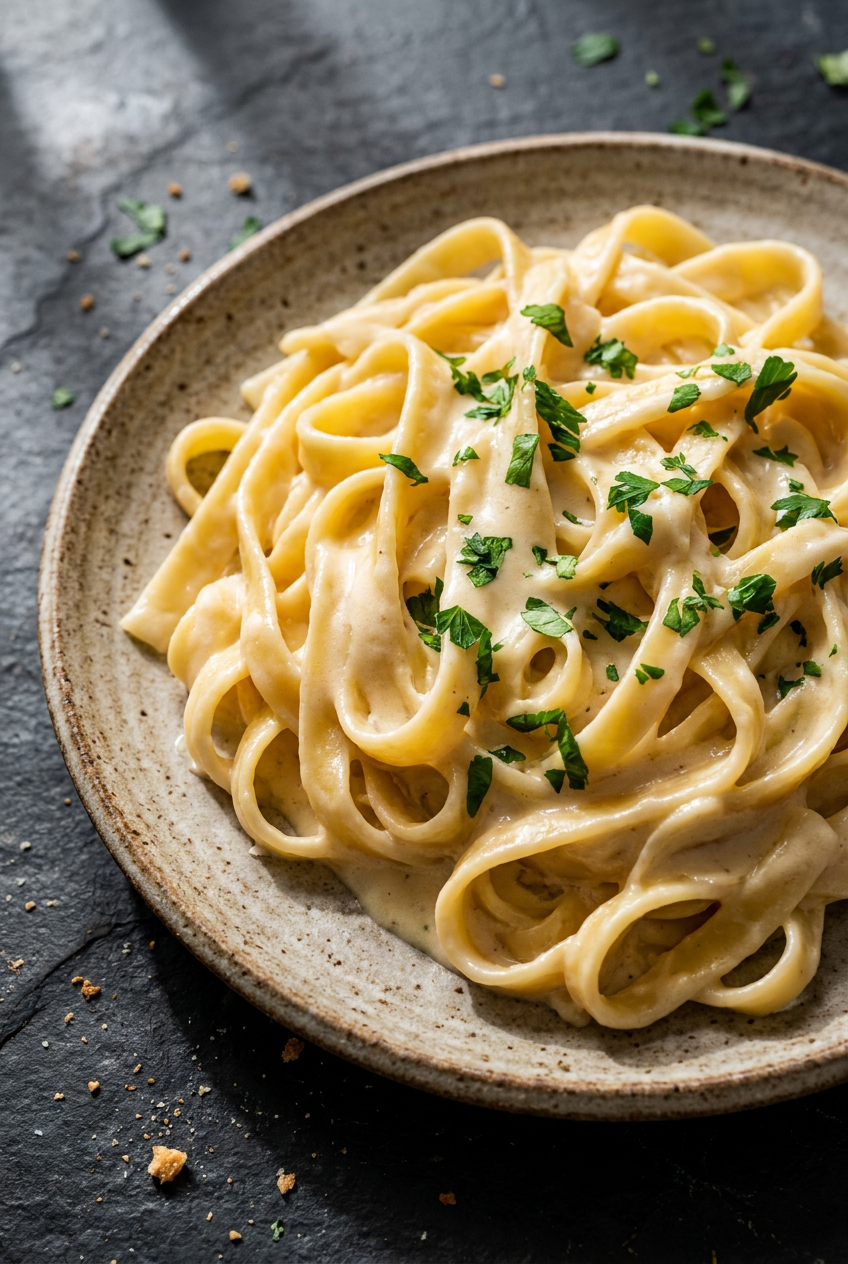 Creamy Fettuccine Alfredo