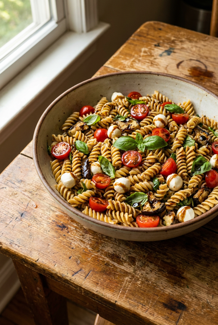 Summer Balsamic Pasta Salad